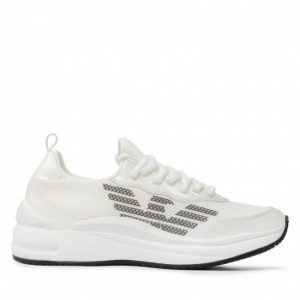 Sneakersy EMPORIO ARMANI - X3X156 XN276 R452 White/Transparent