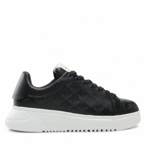 Sneakersy EMPORIO ARMANI - X4X264 XN187 K001 Black/Black