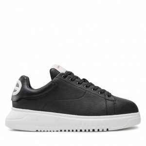 Sneakersy EMPORIO ARMANI - X4X264 XN190 K001 Black/Black
