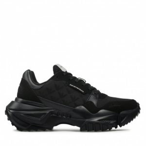 Sneakersy EMPORIO ARMANI - X4X324 XN176 Q781 Black/Black/Black