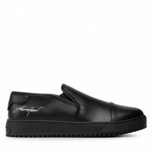 Sneakersy EMPORIO ARMANI - X4Y002 XN212 K001 Black/Black