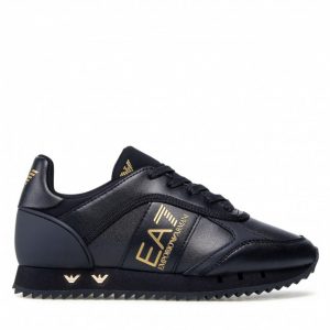 Sneakersy EA7 EMPORIO ARMANI - X8X119 XK291 R384 Triple Blk/Gold Eobu