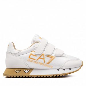 Sneakersy EA7 EMPORIO ARMANI - XSX021 XOT53 T375 White/Light Gold