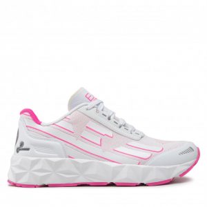 Sneakersy EA7 EMPORIO ARMANI - X8X107 XK263 M499 White/Pink Fluo