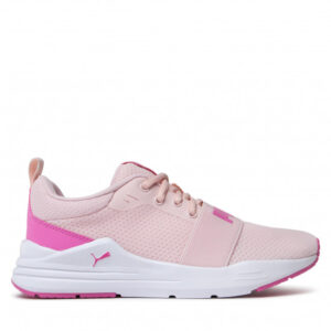 Sneakersy PUMA - Wired Run Jr 374214 18 Chalk Pink/Opera Mauve