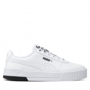 Sneakersy PUMA - Carina Logomania 383906 01 White/Puma White/Puma Black