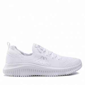 Sneakersy KAPPA - 243095 White/Silver 1015