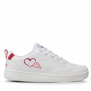 Sneakersy KAPPA - Picoe Mf 243159MF White/Red 1020