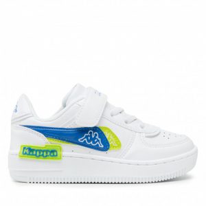 Sneakersy KAPPA - 260971NCK White/Blue 1060