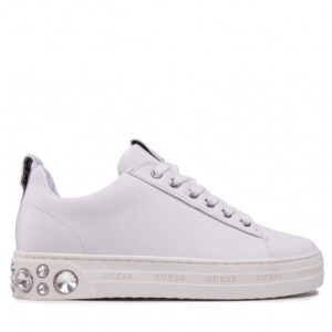 Sneakersy GUESS - Rivet3 FL6RV3 LEA12 WHITE