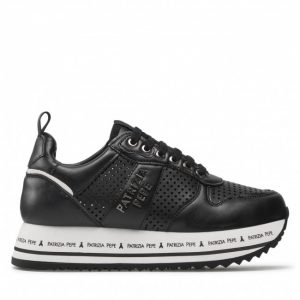 Sneakersy PATRIZIA PEPE - PJ150.01 S Nero/Bianco