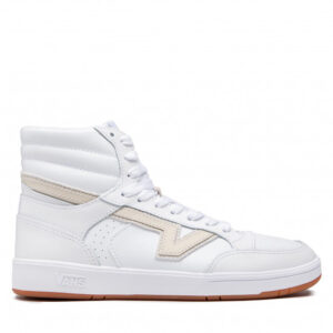 Sneakersy VANS - Lowland Hi Cc VN0A5DY91EE1 (Leather) True White/Turt