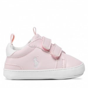 Sneakersy Polo Ralph Lauren - Hertitage Court Ez RL100632 Ligh Pink/Peperwht