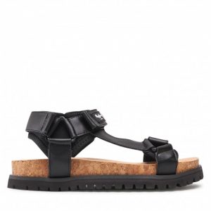 Sandały PEPE JEANS - Urban Sandal Cork PMS90094 Black