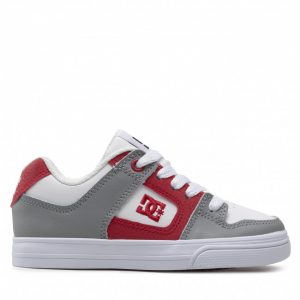 Sneakersy DC - Pure ADBS300267 White/Red(WRD)