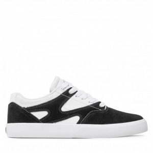 Sneakersy DC - Kalis Vulc ADYS300569 White/Black/Black(Wlk)