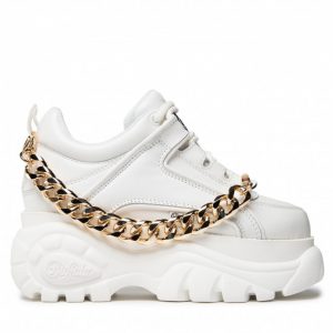 Sneakersy BUFFALO - 1339-14 Pierce BN15332881 White/Gold