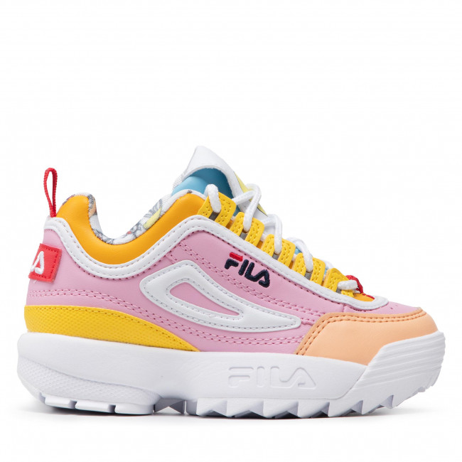 Sneakersy FILA – Wb Disruptor Kids FFK0028.43043 Lilac Sachet/Buttercup – kolorowe