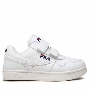 Sneakersy FILA - Arcade Velcro Kids FFK0043.13037 White/Fila Navy