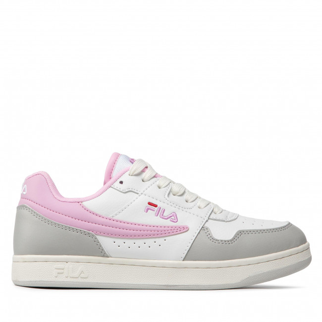 Sneakersy FILA – Arcade Teens FFT0026.13043 White/Lilac Sachet – białe