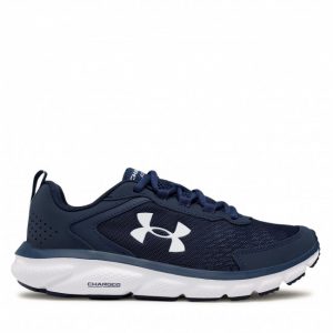 Buty UNDER ARMOUR - Ua Charged Assert 9 3024590-400 Nvy/Wht