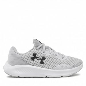 Buty UNDER ARMOUR - Ua W Charged Pursuit 3 3024889-101 Gry/Gry