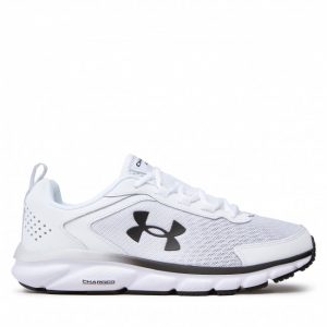 Buty UNDER ARMOUR - Ua Charged Assert 9 3024590-108 Wht/Wht