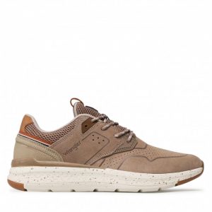 Sneakersy WRANGLER - Pioneer Suede WM21111A Sand 025
