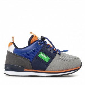 Sneakersy UNITED COLORS OF BENETTON - Power Mix BTK213005 Ciment/Royal 4032