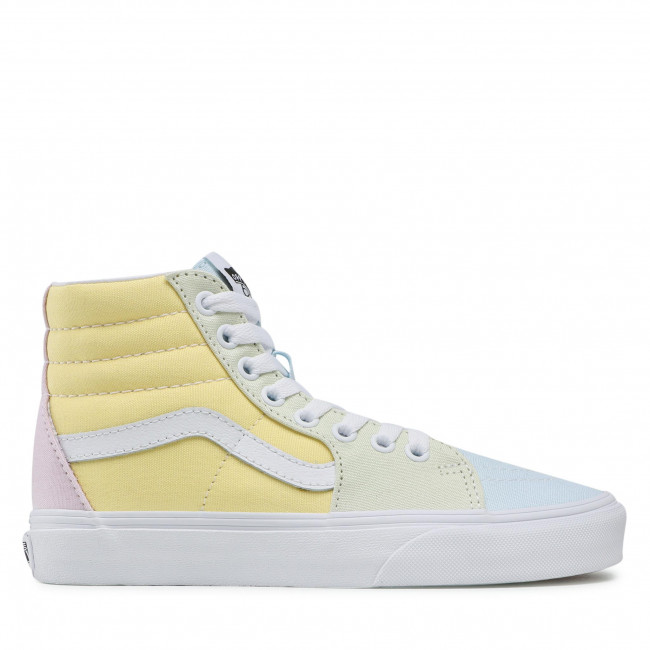 Sneakersy VANS – Sk8-Hi VN0A7Q5NATD1 (Pastel Block) Multi/True – żółte