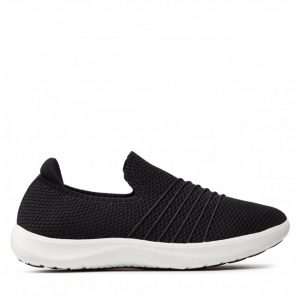 Sneakersy CLARKS - Adella Step 261640654 Black Knit