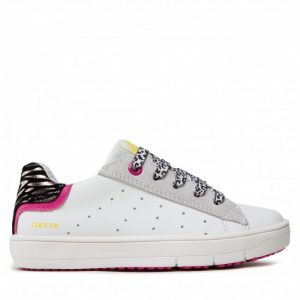Sneakersy GEOX - J Silenex G. A J15DWA 08522 C0406 M White/Pink