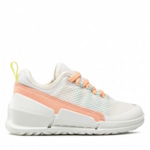 Sneakersy ECCO - Biom K1 71170260382 Bright White/Transparent/Peach Nectar/Wh