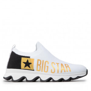 Sneakersy BIG STAR - JJ274A142 White/Black/Gold