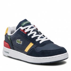 Sneakersy LACOSTE - T-Clip 0722 2 Sma 7-43SMA00612M3 Nvy/Ylw