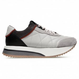 Sneakersy BRONX - 66361-AC Ice Grey/Rust/Asphalt 3414