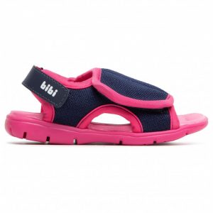 Sandały BIBI - Basic Sandals Mini 1101094 Naval/Hot Pink