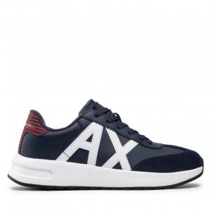 Sneakersy ARMANI EXCHANGE - XUX071 XV234 K606 Navy/Bordeaux