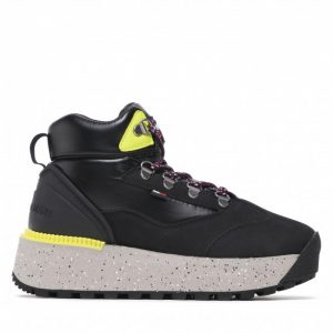 Sneakersy TOMMY JEANS - Hybrid Platform Boot EN0EN01589 Black BDS