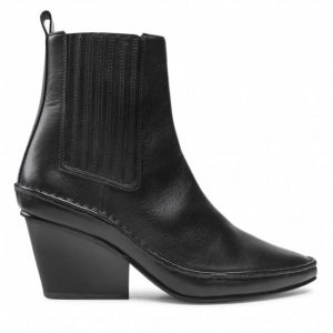 Botki TORY BURCH - Lila Heeled Ankle Boot 85448 Perfect Black 006