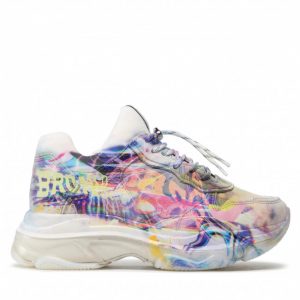 Sneakersy BRONX - 66422-A White/Psychedelic Multi Color 3587
