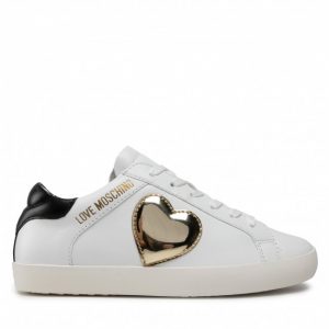 Sneakersy LOVE MOSCHINO - JA15402G1EI4010B Vitello Bianco