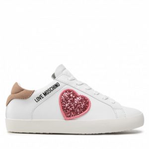 Sneakersy LOVE MOSCHINO - JA15402G1EI4110A Vit.Bi/Cr.Nu/Gl.Rs