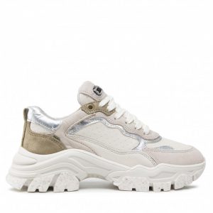 Sneakersy BRONX - 66426-AC Clay/Off White/Olive 132