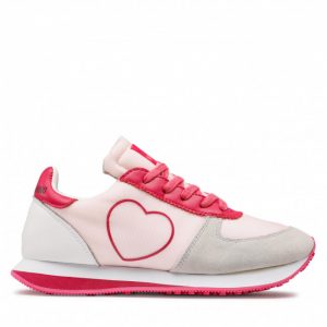 Sneakersy LOVE MOSCHINO - JA15522G0EJM260A Mix Nude/Bian/Fuxia