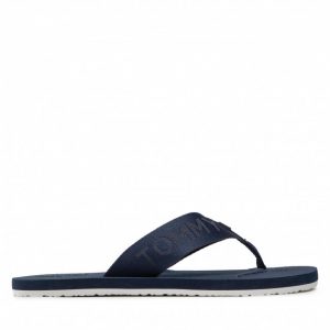 Japonki TOMMY JEANS - Comfort Footbed Beach Sandal EM0EM01001 Rwb 0GY