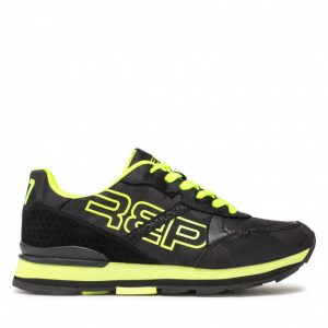 Sneakersy REPLAY - Arthur Camo GMS68 000 C0049T Dk Grey Yellow Fluo 1776