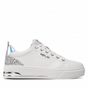 Sneakersy REPLAY - Fusion Glitter GWZ2S .000.C0008S White 061