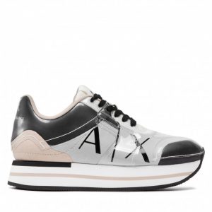 Sneakersy ARMANI EXCHANGE - XDX085 XV421 K594 Black/Grey