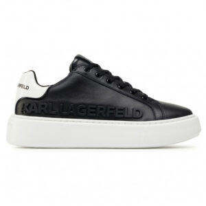 Sneakersy KARL LAGERFELD - KL62210 Black Lthr